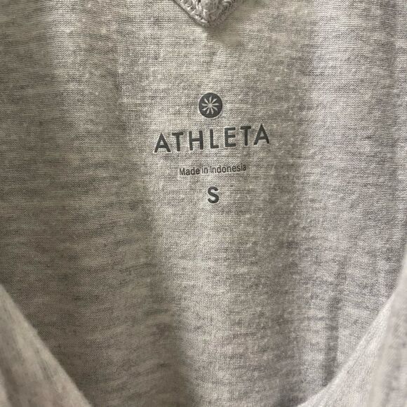 Athleta Lively Gray Sleeveless Dress - Size Small - Picture 6 of 7